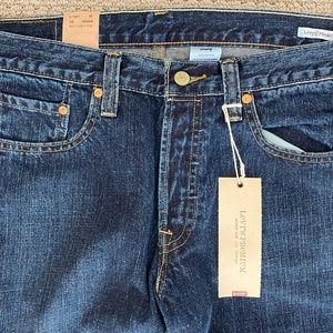Levi’s vintage Hesher denim jeans NEW w TAGS Button-up, low rise, Straight Leg 3
